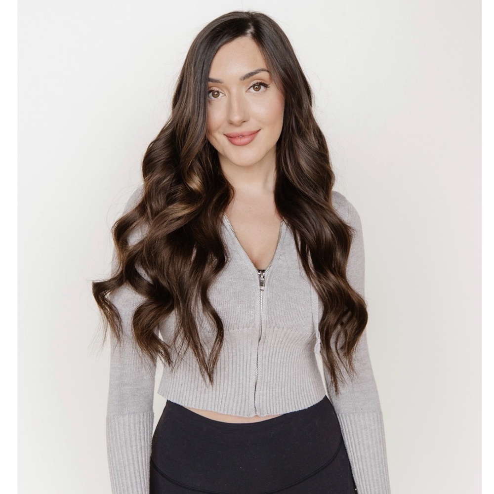 JZ STYLES The Bentley: J Tied Chocolate Bar Weft Hair Extentions 20in / 22in 60g